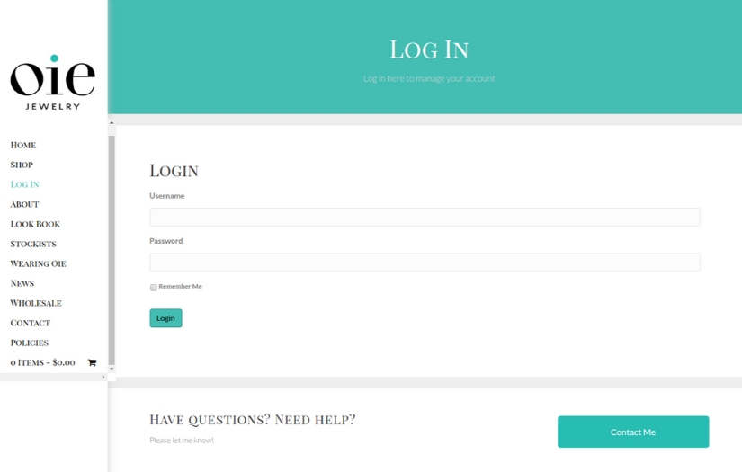 Oie Jewelry screenshot 1